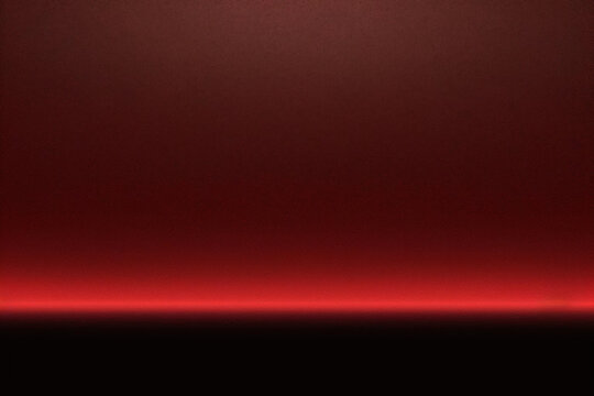Ilustra&ccedil;&atilde;o de abstrato vermelho e preto met&aacute;lico com raio de luz e linha brilhante. Design de moldura met&aacute;lica para fundo. Conceito moderno de tecnologia digital de design vetorial para papel.