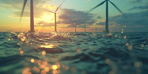 Eco-Friendly Giants: North Sea Wind Turbines