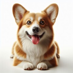 Obraz premium corgi dog portrait