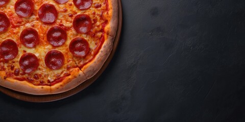 Delicious Pizza Background for Marketing Campaigns