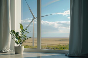 Renewable Energy in Motion: Wind Power at Work