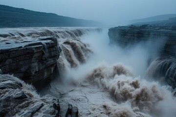 Rushing Rapids: A Long Exposure Portrait of the Yellow River
