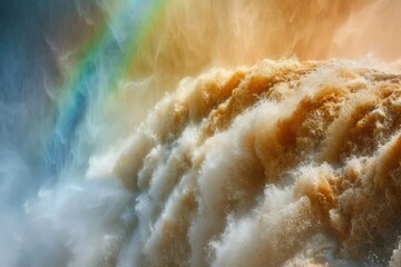 Flowing Sands: Long Exposure of Yellow River's Motion