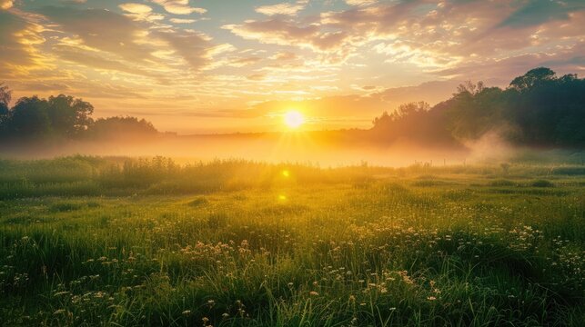 Serene landscape and sunrise embodying new beginnings and hope. World Suicide Prevention Day, September 10
