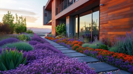 Small House Featuring Rooftop Garden