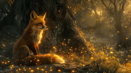 Secrets of the Twilight Forest: Fox's Lair, generative ai