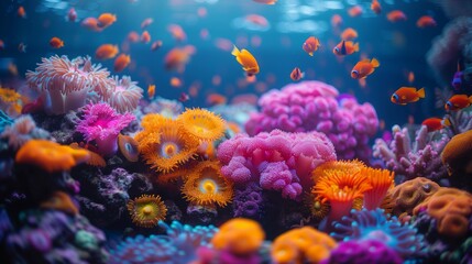 Life Abundance in a Coral Wonderland, generative ai
