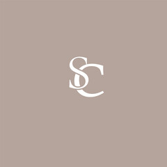 s c letter logo