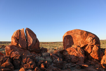 rocks in the desert