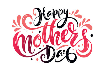A hand written sign that says Happy Mothers Day
