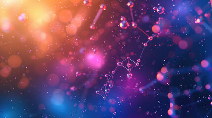 Atomic and Molecular Structure Illustration