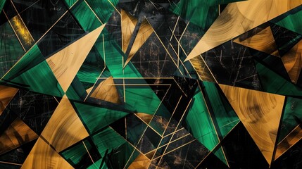 Background. green yellow black abstract background