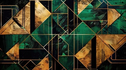 Background. green yellow black abstract background