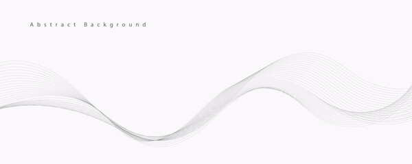 Abstract vector background with waves.