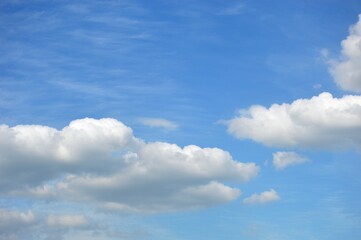 blue sky with clouds