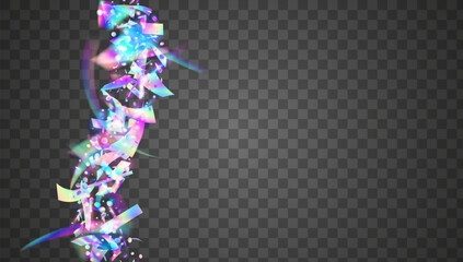 Explosion Glitter. Glare Iridescent Serpentine. Abstract Paper. Hologram Ribbon. Carnaval Effect. Purple Foil Burst. Falling Poster. Art Sparkle. Pink Explosion Glitter