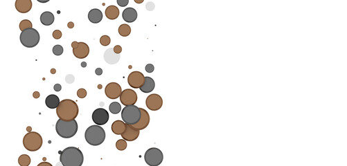 silver confetti explosion festive background