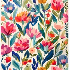 Flower Market Print Poster Wall Art Botanical Floral Decor Tulip Digital Download Healing Living Bedroom Bathroom Boho Spring Joy Fashion