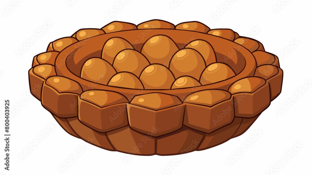 Poster A dense heavy material that can be molded into solid structures or hollowed out to create bowls or cups. Its siness makes it durable for play and. Cartoon Vector.