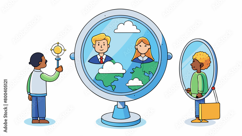 Poster a mirror reflects the world around it and so does the sociologist. they reflect on the behaviors and