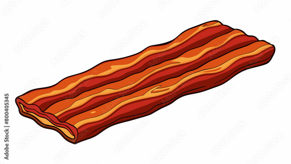 Poster a plate of tempeh bacon strips thin and marinated in a smokysweet sauce has a crispy chewy texture a