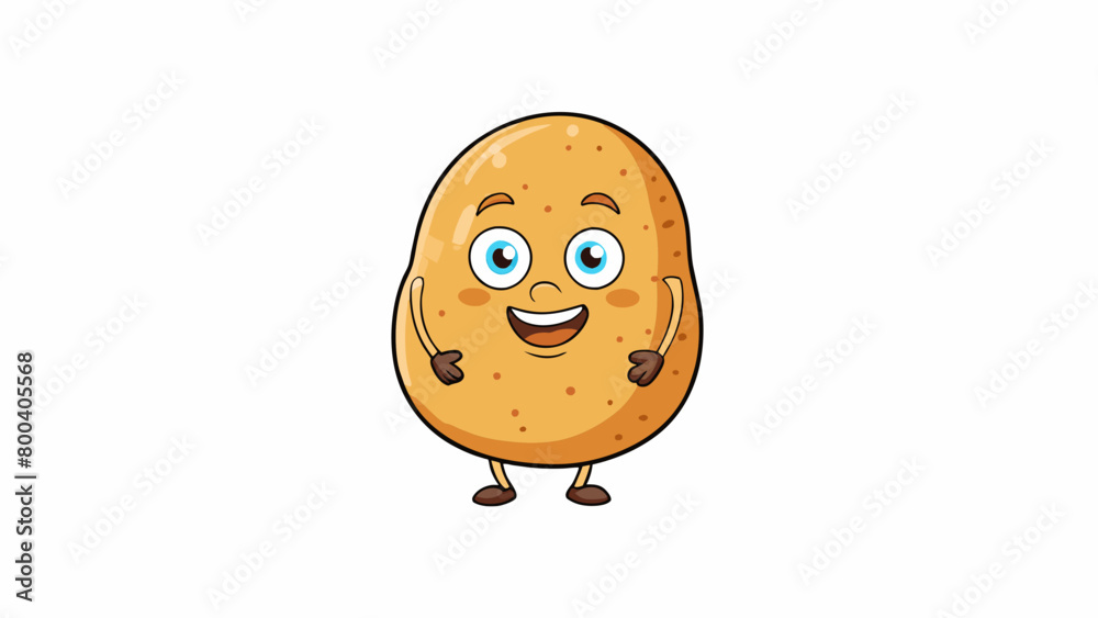 Poster a root vegetable with a light brown skin potato has a dense and starchy that is highly versatile in 
