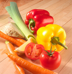 Gemüsesaft, Gemüse, Paprika, Lauch, Gemüsesuppe, 