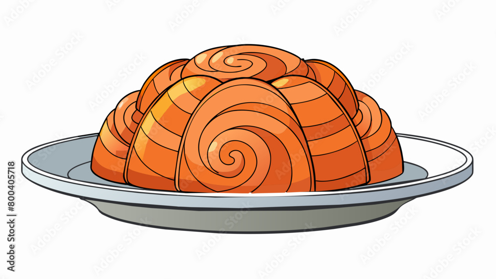 Poster a shiny silver serving platter piled high with spiral ham glazed with a sticky combination of brown 