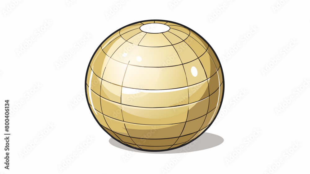Poster a solid weighty sphere crafted from polished ivory its smooth surface shining in the overhead lights