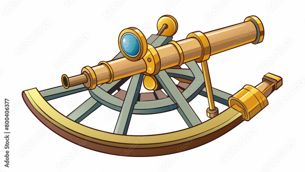 Poster A tant is a precise instrument with a sy metal body and a large scope that can be adjusted for different light conditions. Its main function is to. Cartoon Vector.
