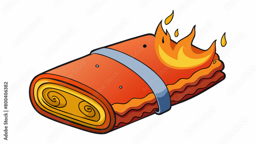 Poster a tearresistant windproof and fireretardant blanket that is specifically designed for use during eme