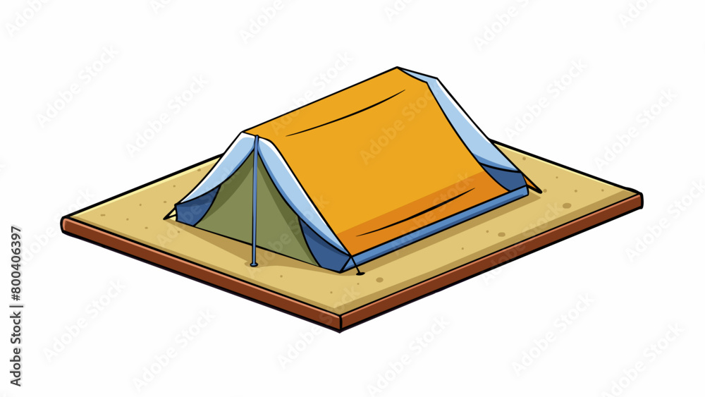 Poster a tent footprint is a rectangularshaped piece of lightweight fabric that sits underneath a tent and 