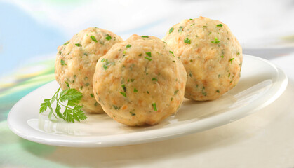 Semmelknödel, Bayern, Knödel, Wirtshaus, Tellergericht,
