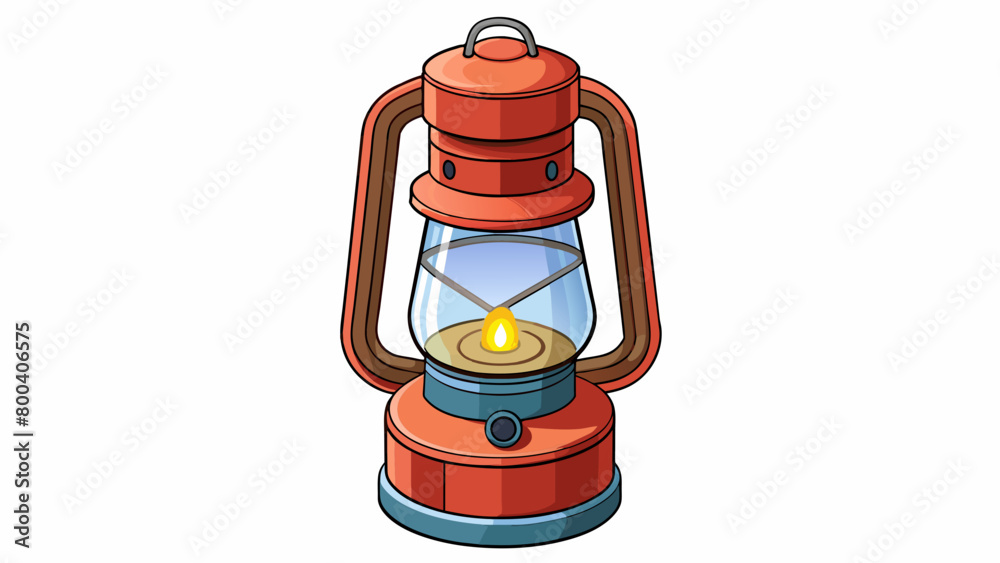 Poster a traditional camping lantern with a twist this lantern features a sleek modern design. its metal bo