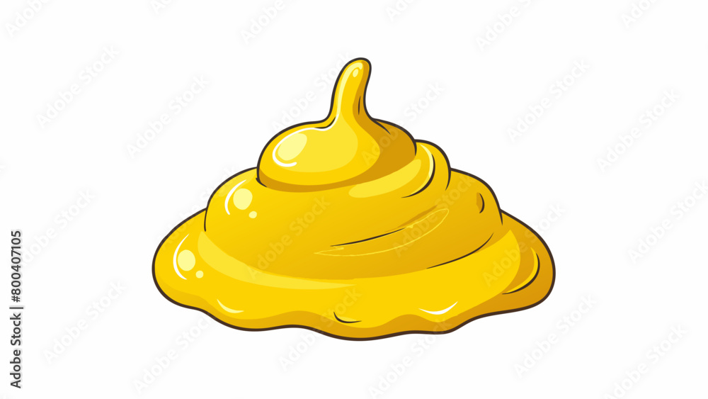 Poster an opaque yellow sauce with a smooth velvety texture. its mild heat creeps up on you starting with a