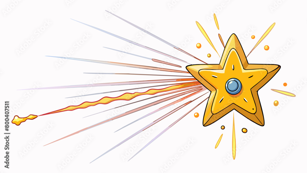 Leinwandbilder In a distant corner of the universe a dying star swells in size before releasing a blinding burst of light and radiation. As it fades a pulsating. Cartoon Vector.