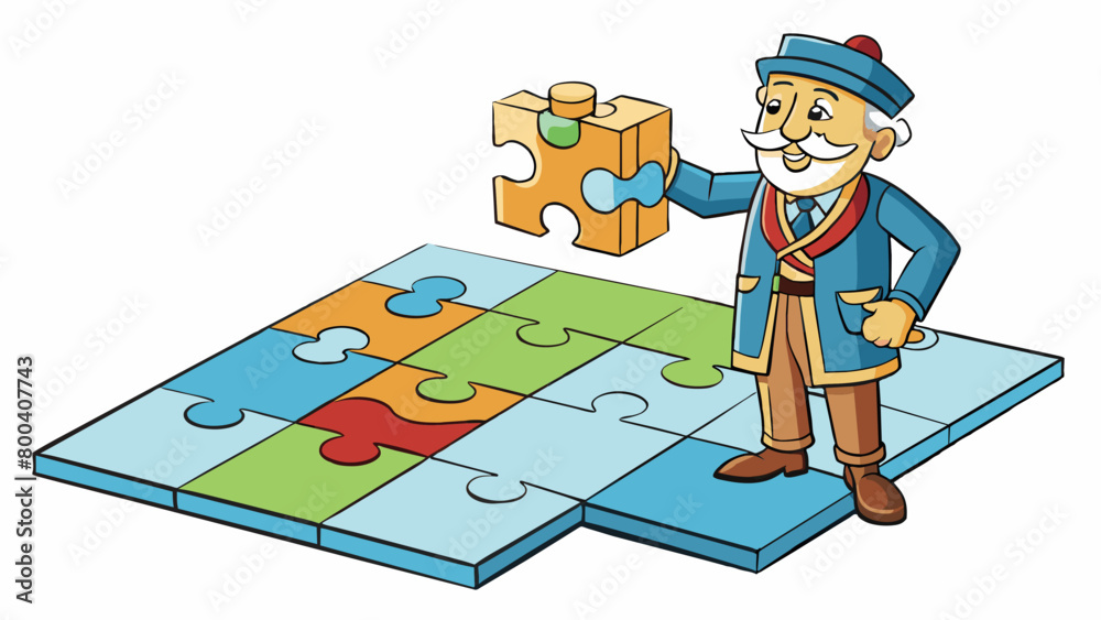 Poster like a puzzle master the historian takes tered pieces of information and expertly fits them together