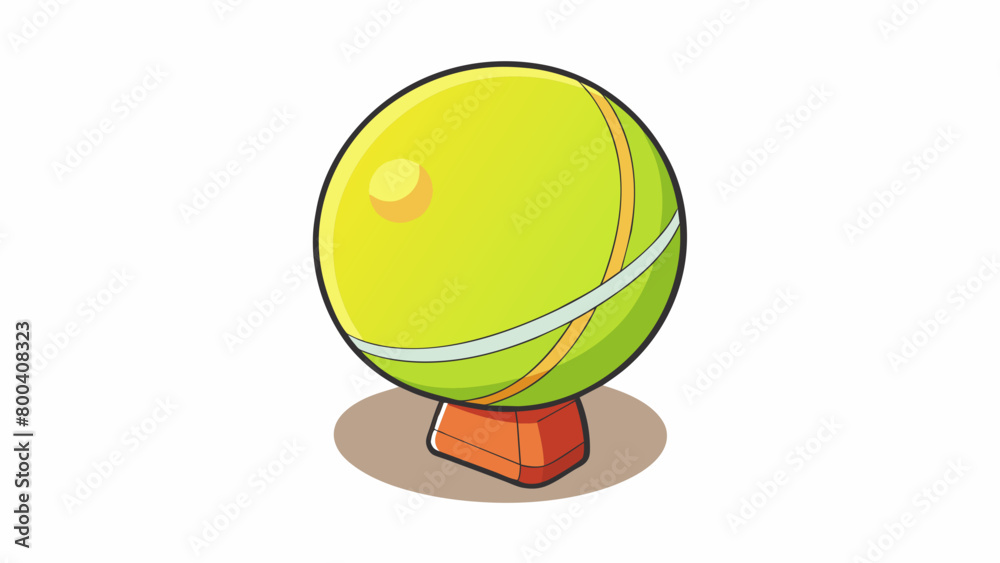 Poster the table tennis ball is a small plastic sphere with a diameter of 40mm. it has a bright fluorescent