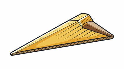 With its compact shape and heavy head the sand wedge resembles a small shovel but with a sharper leading edge for clean contact with the ball. Its. Cartoon Vector. - obrazy, fototapety, plakaty
