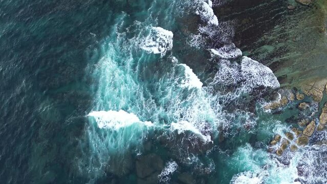 wave zoom sea of Noto Ishikawa Japan