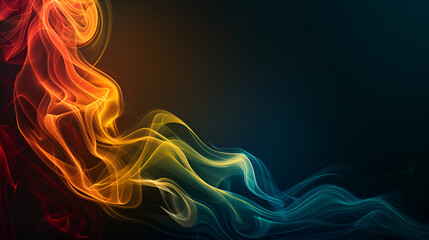 abstract smoky background for black history