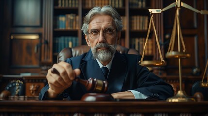Judicial Authority in Courtroom, generative ai