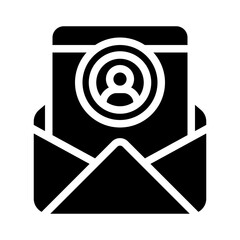 mail glyph icon
