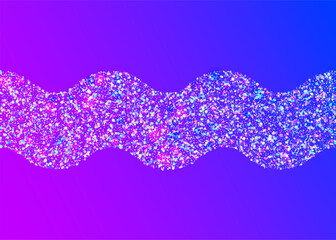 Unicorn Tinsel. Glare Surprise Template. Transparent Confetti. Cristal Design. Modern Dust. Purple Light Serpentine. Laser Pattern. Hologram Glitter. Pink Unicorn Tinsel