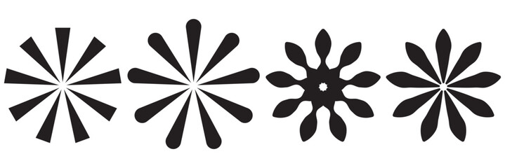 Abstract white and gray sun retro vector illustration. seamless retro vintage burst sunrise sunbeam element spiral striped illustration sunray template wallpaper design