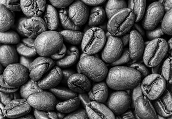 roasted coffee beans, can be used as a background