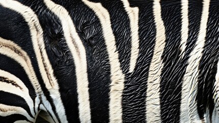 Fototapeta premium Abstract zebra fur background. The texture of the fur, natural or artificial.