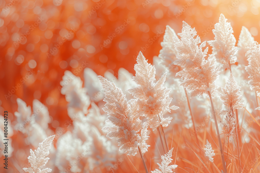 Poster a warm gradient flowing from burnt orange to creamy beige, creating a welcoming and comforting atmos