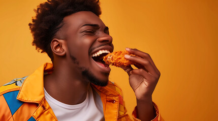 Joyful Indulgence: Savoring Golden Fried Chicken