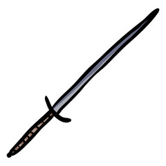 Sword - Hand Drawn Doodle Icon